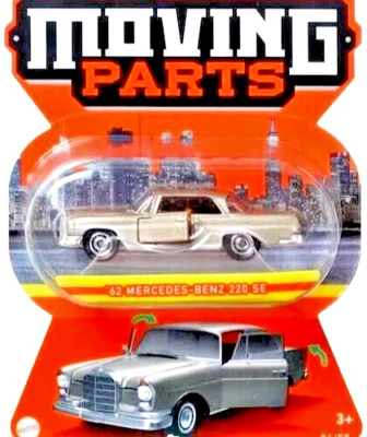 Matchbox Moving Parts © ´62 Mercedes-Benz 220 SE   OVP - Bild 1 von 2