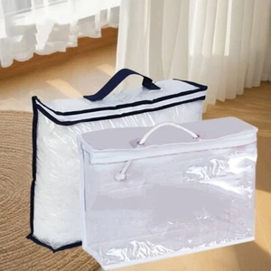 1Pcs Waterproof Quilt Pillow Storage Organizer Bags Dustproof Zip Packing Bag - Picture 1 of 10