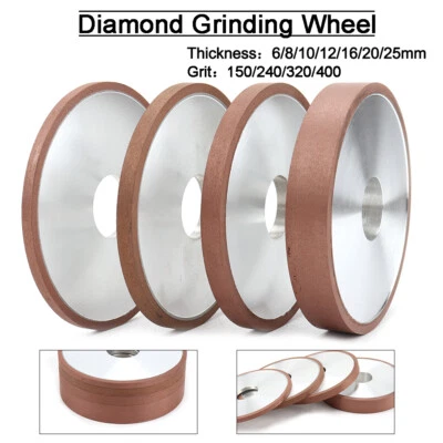 5" Diamond Cup Grinding Wheel Abrasive Tool For Carbide Cutter Grinder 150#-400# - Image 1 of 4