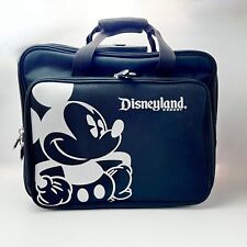 Disneyland Mickey Mouse Rolling Luggage Black White 15" Disneyland Design