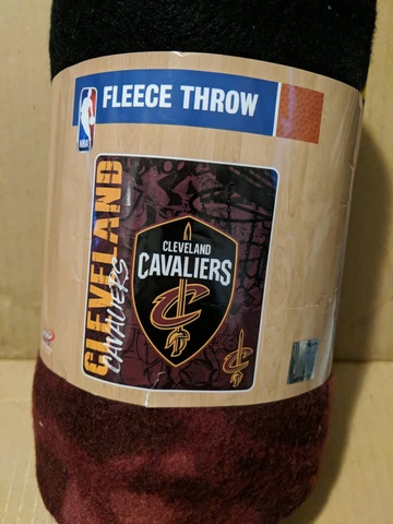 New Basketball Cleveland Cavaliers Fleece Blanket Throw 50" X 60" Cover