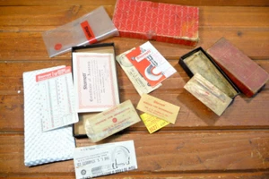 Vintage Starrett Micrometer BOXES & Wrenches, Paperwork - Picture 1 of 9