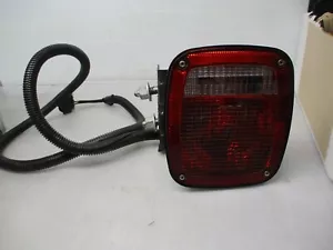 Take-Off GM OEM Rear Tail Light Brake Lamp Right Red/Clear with Bracket Harness - Picture 1 of 5