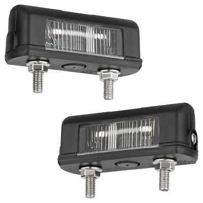 2 x Kennzeichenleuchte Kennzeichen Beleuchtung Nummernschild Anhänger - Bild 1 von 4