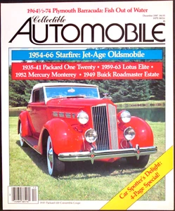 COLLECTIBLE AUTOMOBILE   December 1987 - Foto 1 di 2