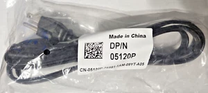 2 DELL Universal Power Cord 3-prong DP/N: 05120P ~ 2 New in packages - Picture 1 of 3