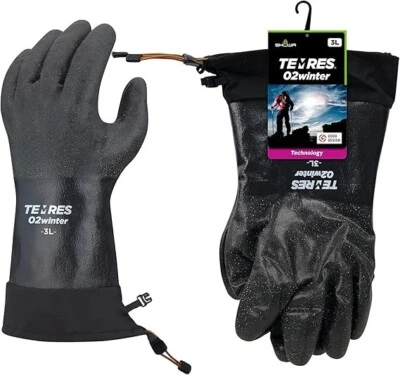 Guanto da lavoro protezione freddo SHOWA TEMPRES 02 invernale outdoor nero dal Giappone - Immagine 1 di 3