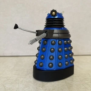 Doctor Who Asylum Strategist Dalek 5” Action Figure 2013 Metallic Blue Paradigm - Picture 1 of 4