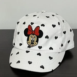 (12-18 Months) Disney Minnie Mouse Hearts Stretch-Fit Hat Cap - Picture 1 of 8
