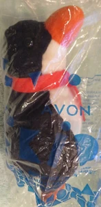 New AVON 1999 January Birthstone Full O' Beans Flapper the Penguin Plush 6" - Picture 1 of 5