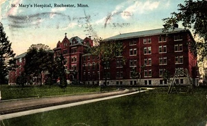 Postal del hospital Saint Marys de Rochester, Minnesota - Imagen 1 de 2