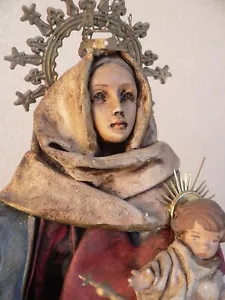 Antica Madonna con Bambino - Prima metà del '900 - Foto 1 di 21