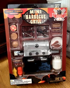 Teeny Tinies MINI BARBECUE GRILL Accessory Pack BBQ 1:12 Scale - Picture 1 of 1