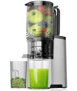 Cold Press Juicer, 5.4" Wide Feed Chute Juice Extractor Machine with 400W - Picture 1 of 11