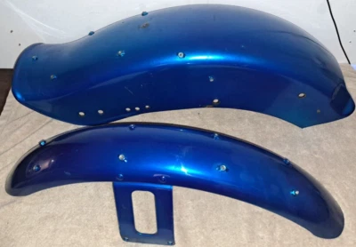 Guardabarros delanteros/traseros estándar Softail 1984-1999 originales OEM Harley Davidson Foto 1 de 4