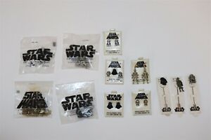 VINTAGE - STAR WARS - 1977 Jewlery Collection - Necklaces / Earrings / Pins -LOT