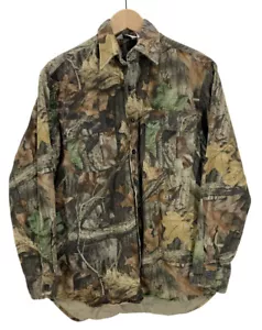 Walls Advantage Timber Camo Heavy Hunting Shirt Medium - Picture 1 of 5