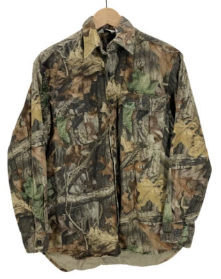 Walls Advantage Timber Camo Heavy Hunting Shirt Medium - Image 1 of 4