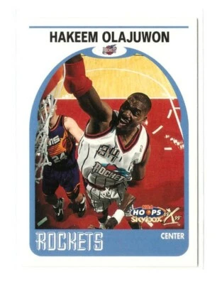 1999-00 Skybox Hoops Decade #40 Hakeem Olajuwon (HOF) Houston Rockets Card!! - Image 1 of 2