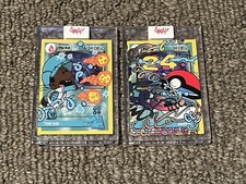 KEN GRIFFEY JR Topps Project 70 Pokemon Companion (2) Cards by ERMSY w/ Stickers