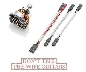 EMG 25K CONTROL PASSIVE TONE SPLIT SHORT SHAFT POT #3273(FOR ACTIVE STD PICKUPS) - Picture 1 of 2