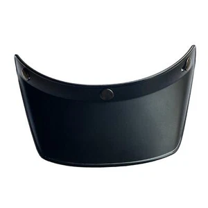 Helmvisier Objektiv 3 Druckknopf Schutz für Motorradhelm schwarz - Bild 1 von 3