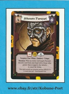 Shosuro Furuyari Fixed HoR Heroes of Rokugan L5R CCG Legends of the Five Rings - Bild 1 von 1