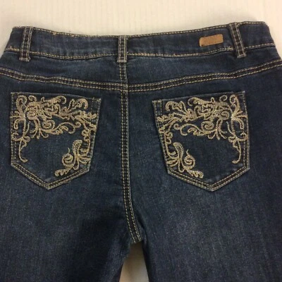 Size 16/28x30 Red Camel ~ Girl’s/Women’s Jeans ~ Ramie Cotton Polyester Spandex - Image 1 of 4