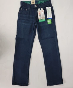 Levi's 511 Slim Eco Performance Blue Denim Jeans Boy's 8 Regular 24x25 NEW $48 - Picture 1 of 9