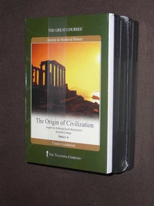 Teaching Co Great Courses CDs THE ORIGIN of CIVILIZATION new & sealed - Picture 1 of 1