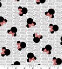 "Minnie Mouse Disney 100 % Baumwolle von Springs kreativer Stoff FETTES VIERTEL 18""x21"