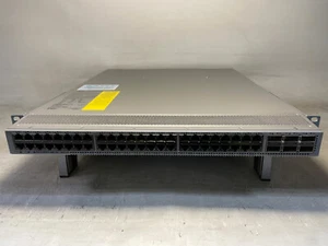 Cisco Nexus 93108TC-EX Switch N9K-C93108TC-EX w/ 2x PSUs (NX-OS not installed) - Picture 1 of 3