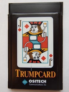 Trumpcard Jack of Diamonds Data Fax Modem Ositech Communications - Zdjęcie 1 z 4