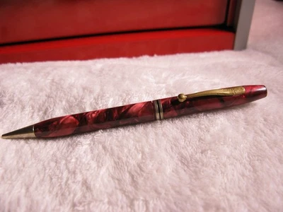 Medford Red Vintage Mechanical Pencil Celluloid 1.18mm Working Eraser and Lead - Image 1 of 4
