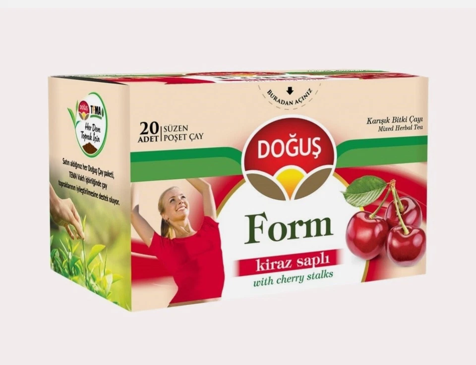 9 Packungen   Dogus Abnehmtee mit Kirschenstiel Versandkostenfrei - Bild 1 von 1