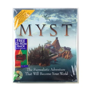 Broderbund Computer Game Myst (PC) SW (VG+/New) - Picture 1 of 1