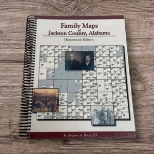 Family Maps of Jackson County Alabama Homesteads Edition Townships Genealogy - Bild 1 von 14