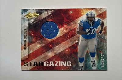 2010 Absolute Memorabilia Star Gazing Materials /250 Ndamukong Suh #26 Rookie RC - Image 1 of 2