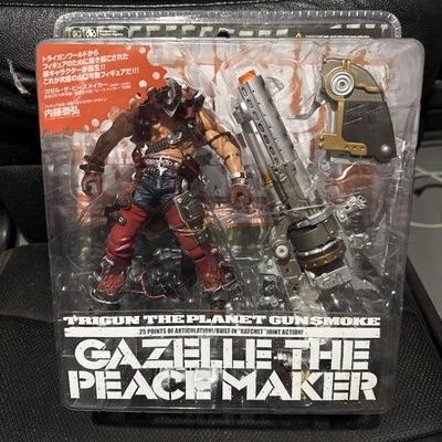 Figura TRIGUN GAZELLE THE PEACEMAKER The Planet Gun Smoke Kaiyodo NUEVA SELLADA Foto 1 de 2