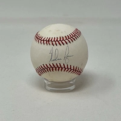 Nolan Ryan Autographed Houston Astros Rangers Mets OAL Baseball JSA COA - Image 1 of 4