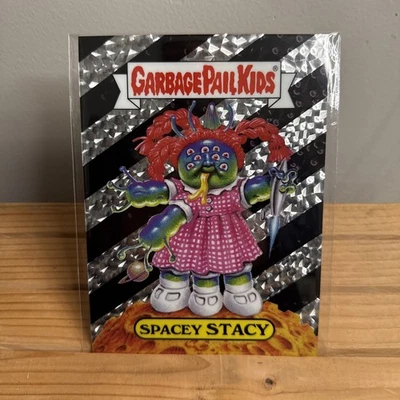 2025 Garbage Pail Kids Get a Grip 5x7 Art Print Stripes -Spacey Stacy 19/92 - Image 1 of 3