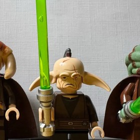 Star Wars LEGO 9498 Clone Wars Jedi Master Iben Minifigure - Pre-Owned