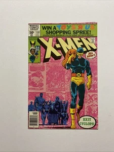 The X-Men #138 (Marvel Comics 1980) Cyclops Leaves X-Men Newsstand FN/VF - Picture 1 of 15