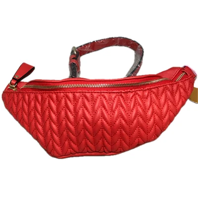 Красный веганский кожаный ремень Fanny Pack сумка CTJY отпуск моды дизайн - Изображение 1 из 4