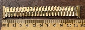 VINTAGE 5/8" 10k Gold-Filled Expansion Bellavance Unused 1950s Watch Band - Picture 1 of 4