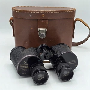 WW2 REL / Universal 6x30 Binoculars – Commonwealth Military Optics 1942-C Canada - Picture 1 of 20