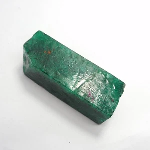 Natural Emerald Green Rough Uncut Huge Size 499.85 Ct Loose Gemstone CERTIFIED - Picture 1 of 8