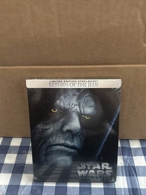 Star Wars: Return of the Jedi (Blu-ray Disc, 2015, SteelBook) NEW - Image 1 of 4