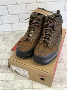 Red Wing Truhiker 5" Brown Leather Steel Toe 3541 Work Boots Men's Size 9 D - Picture 1 of 19