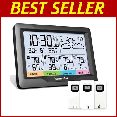 Wireless Weather Station with Multiple Remote Sensors - Image 1 of 4